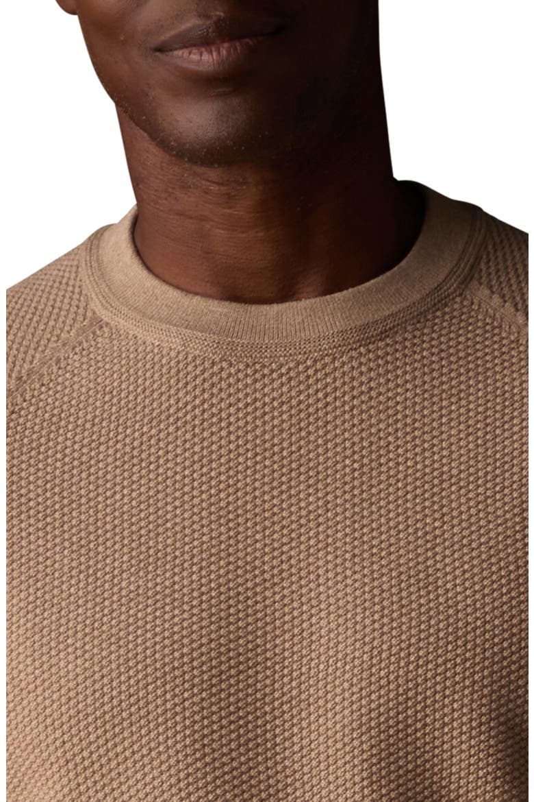 Coolmax Cotton Blend Sweater, Alternate, color, DARK TAUPE