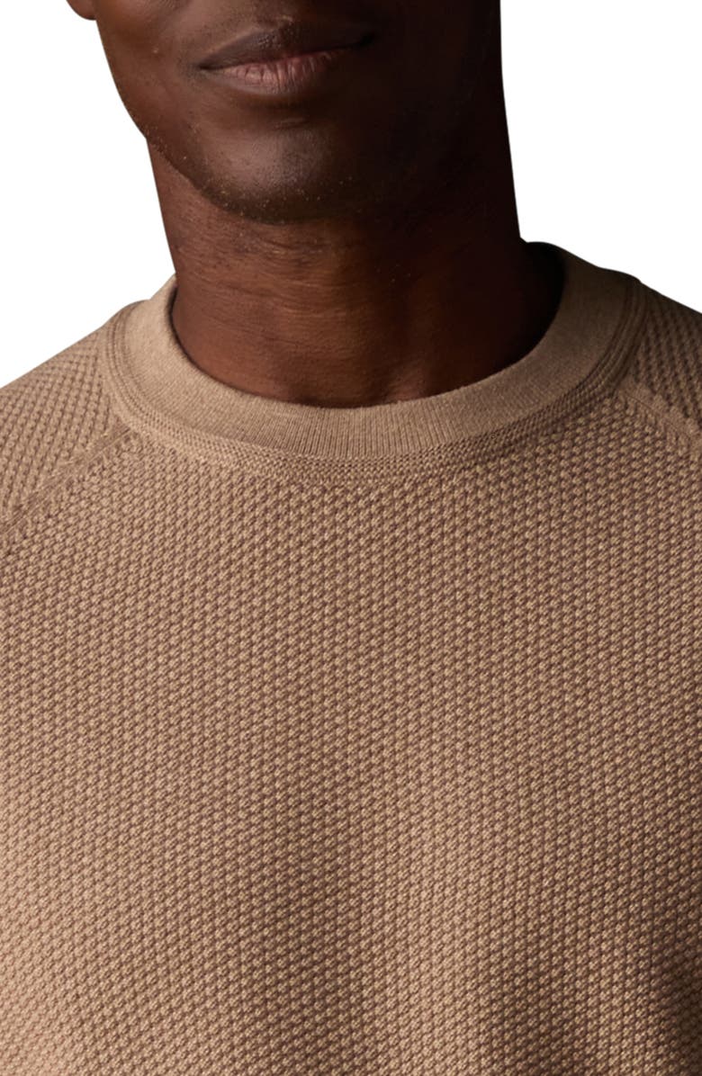 The Normal Brand Coolmax Cotton Blend Sweater, Alternate, color, Dark Taupe