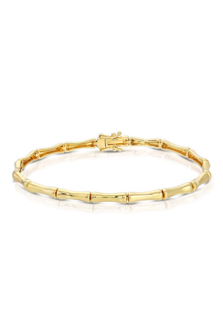 18k Gold Bamboo Bracelet, Main, color, 18K YELLOW GOLD