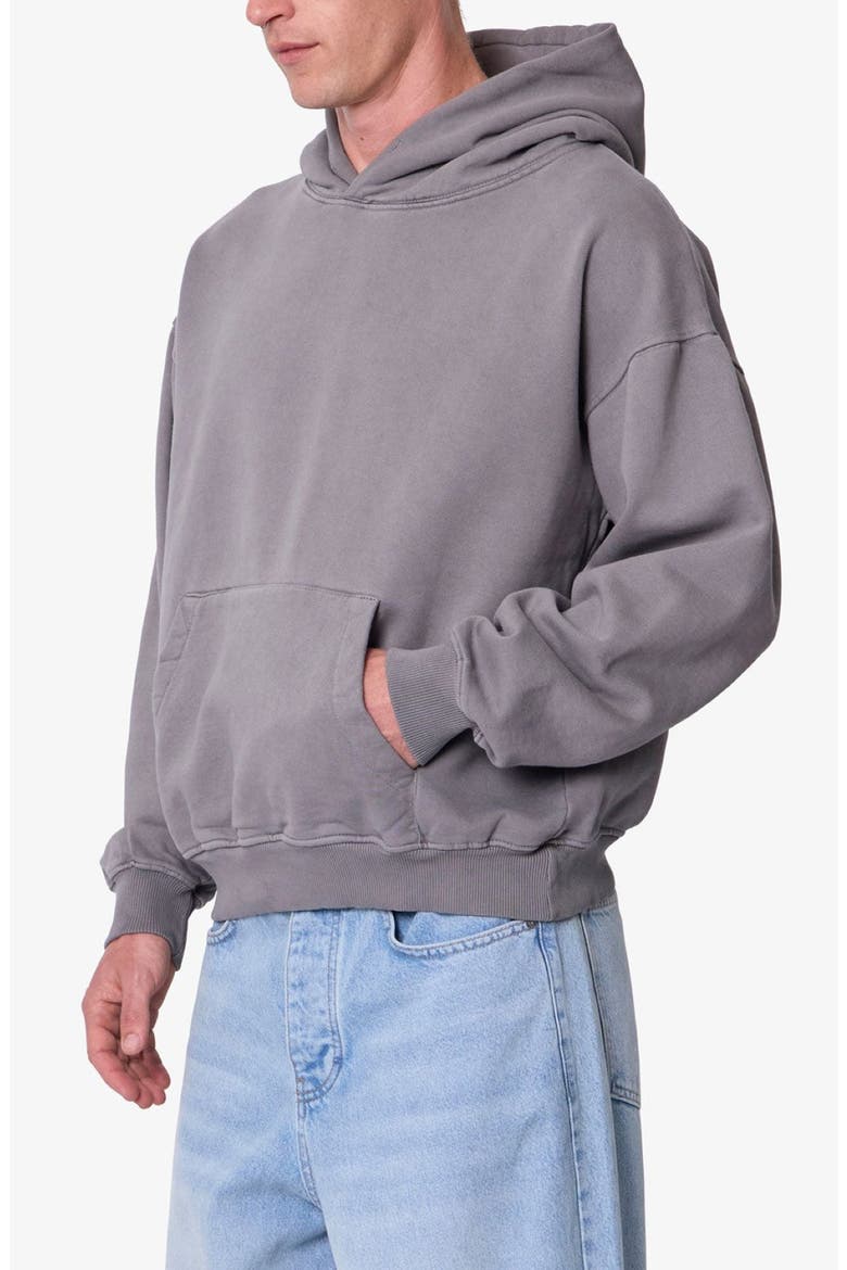 Heavyweight Pullover Cotton Hoodie, Alternate, color, WASHED MAUVE
