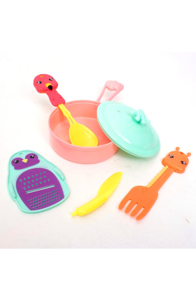 Zoo Troop Animal Themed Cooking Utensils Playset, 10 Pieces, Alternate, color, Multicolored