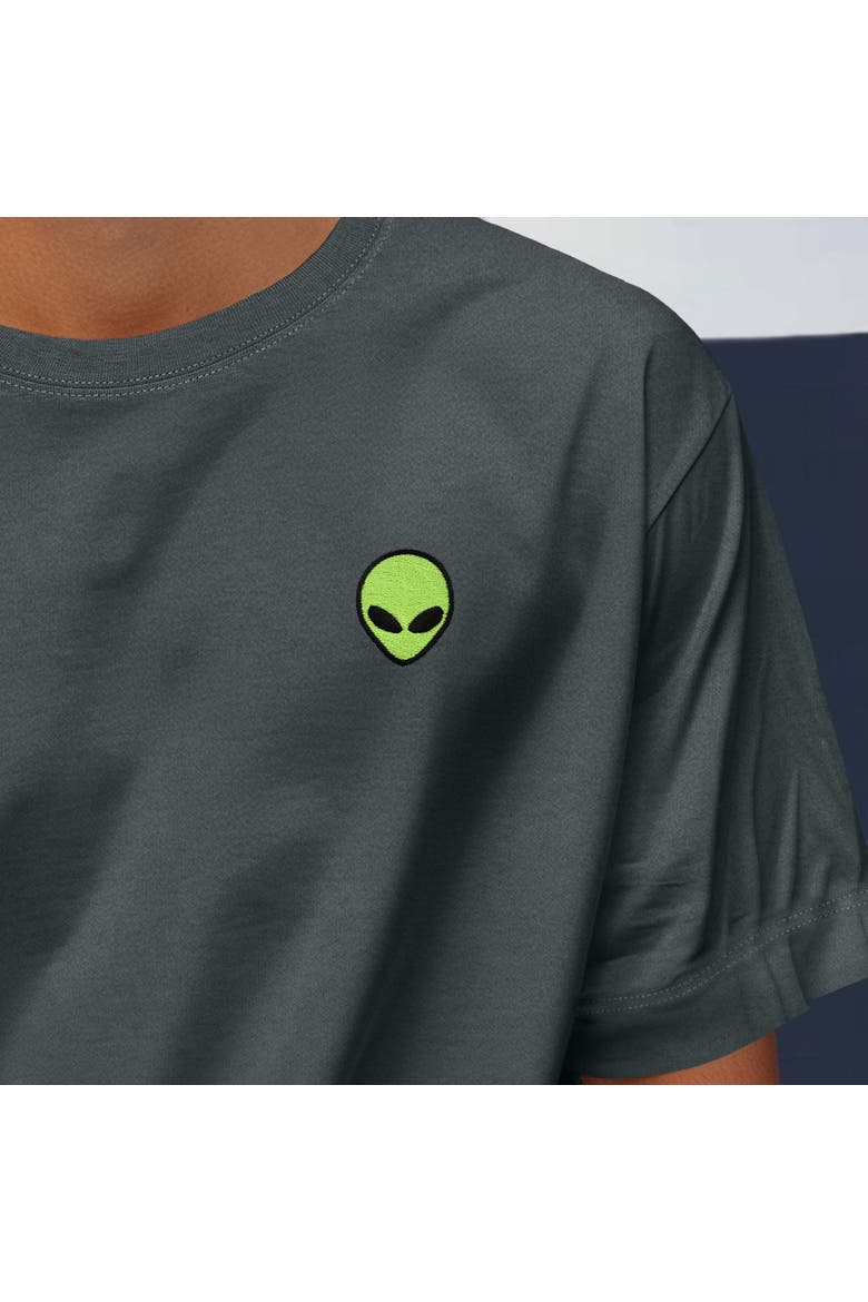 Mens Alien Heavyweight Relaxed Tee, Alternate, color, Space Gray