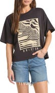Brixton Poolside Boxy Cotton Graphic T-Shirt