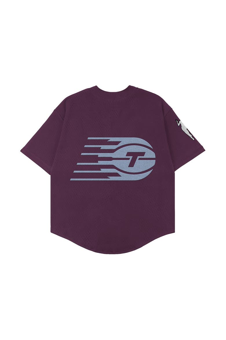 Unisex Playa Society  Burgundy Toronto Tempo Baseball Fashion Jersey, Alternate, color, Burgundy