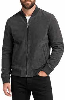 Classic Suede Bomber Jacket