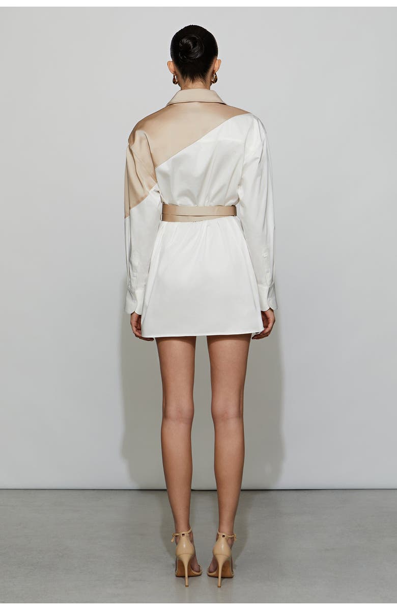 Et Ochs Halle Dress, Alternate, color, Vanilla/White