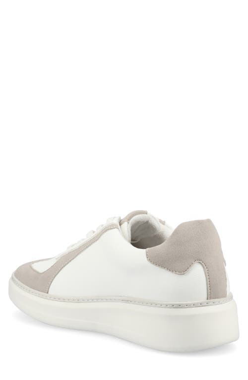 Vance Co. Vance Co Berlin Low Top Sneaker In White