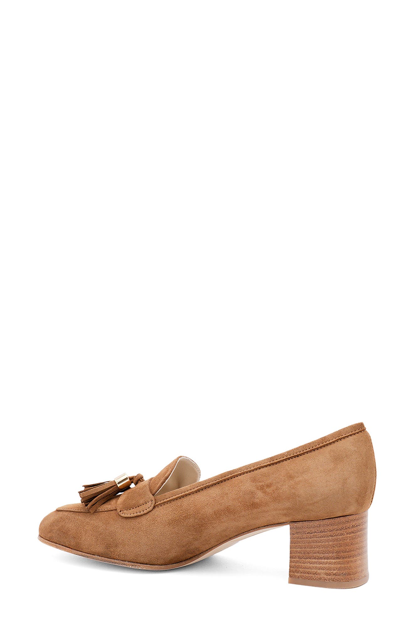 Balcanico Tassel Pump, Alternate, color, TOASTED SUEDE
