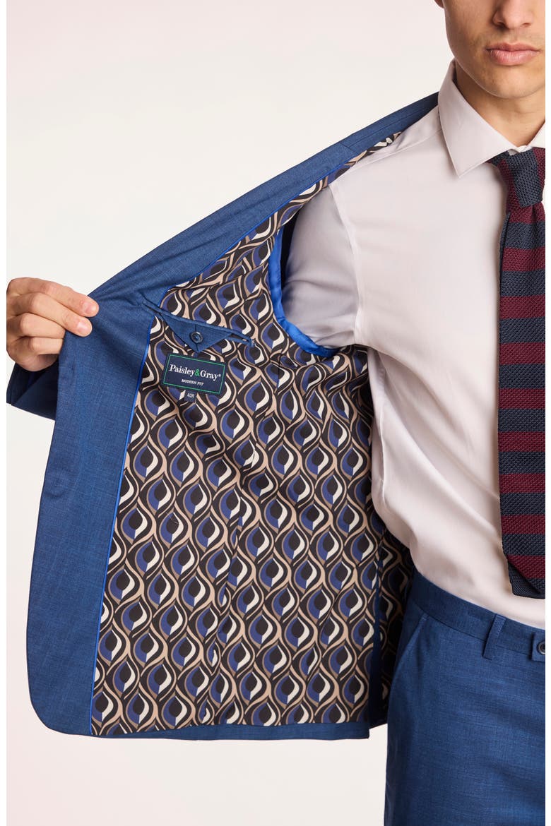 Ashton Modern Fit Sport Coat, Alternate, color, DARK BLUE SHARK