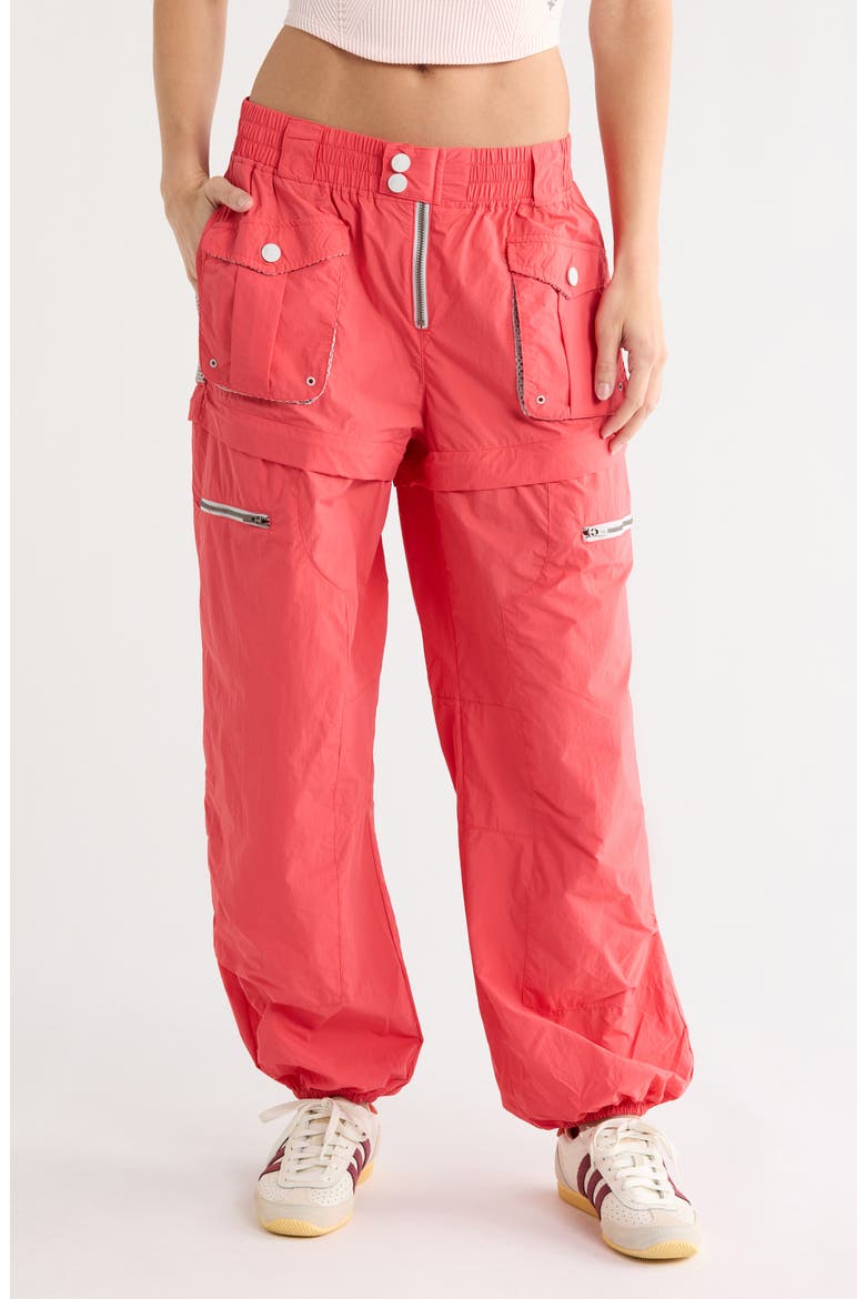 Morning Meadow Convertible Pants, Main, color, TANGERINE