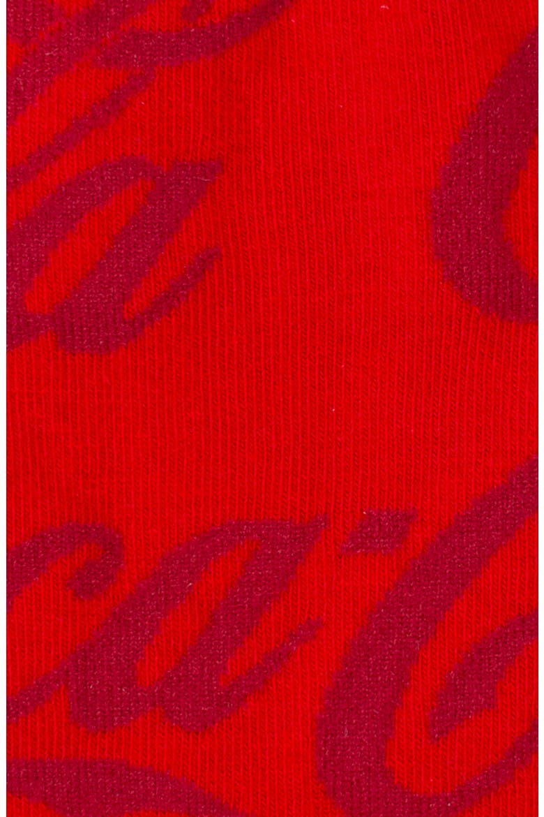 Diet Coke Crew Socks, Alternate, color, RED