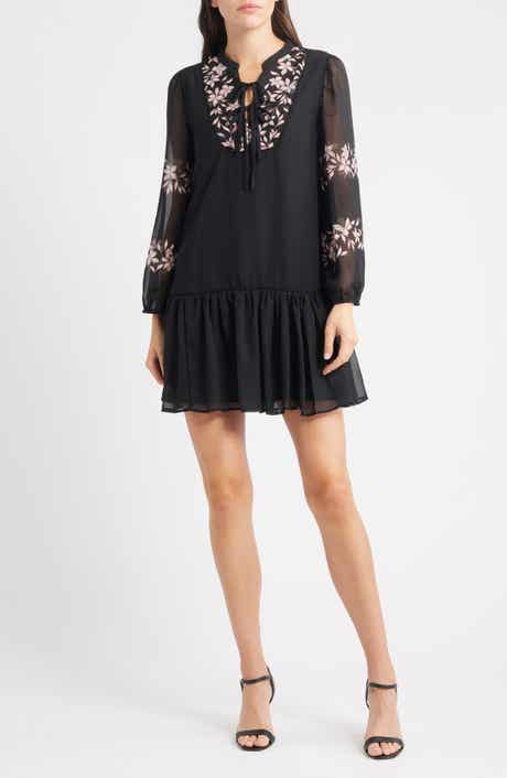 Halogen® Long Sleeve Sheath Dress