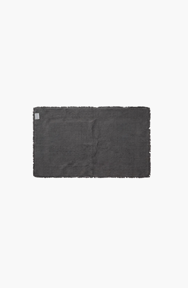 Italic Ultraplush Skid-Resistant Bath Mat, Alternate, color, Charcoal
