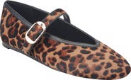 Marc Fisher LTD Godealy Genuine Calf Hair Mary Jane Flat