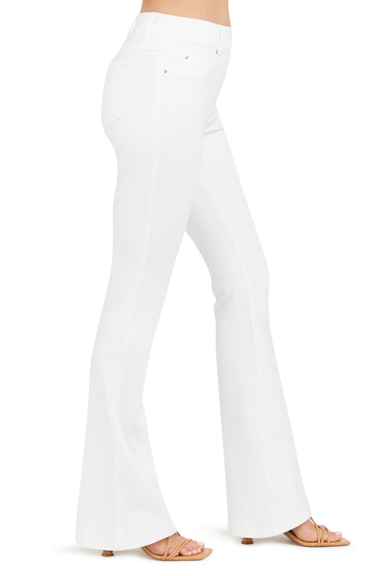 Flare Jeans, Alternate, color, WHITE