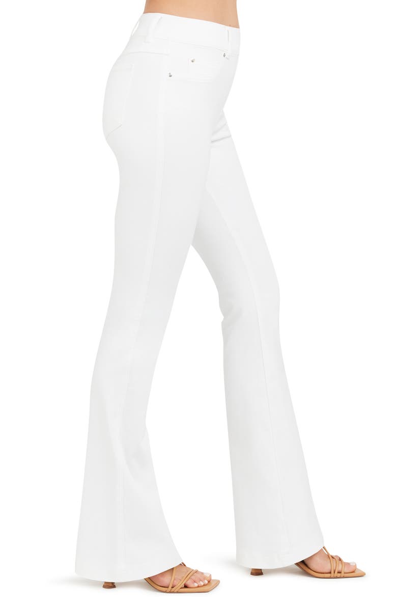 SPANX<sup>®</sup> Flare Jeans, Alternate, color, White