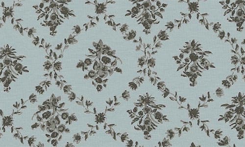 Maniere Manière Victorian Cotton Blend Footie In Gray