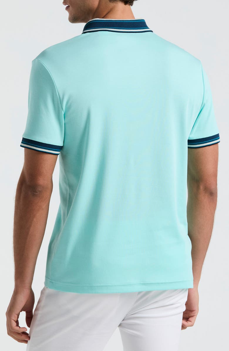 Original Penguin Novelty Cotton Interlock Polo, Alternate, color, Blue Tint