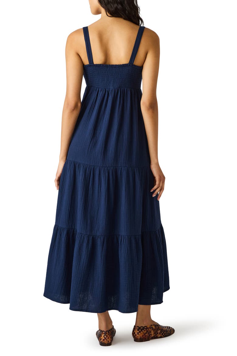 Elianna Sleeveless Midi Dress, Alternate, color, OILSLICK