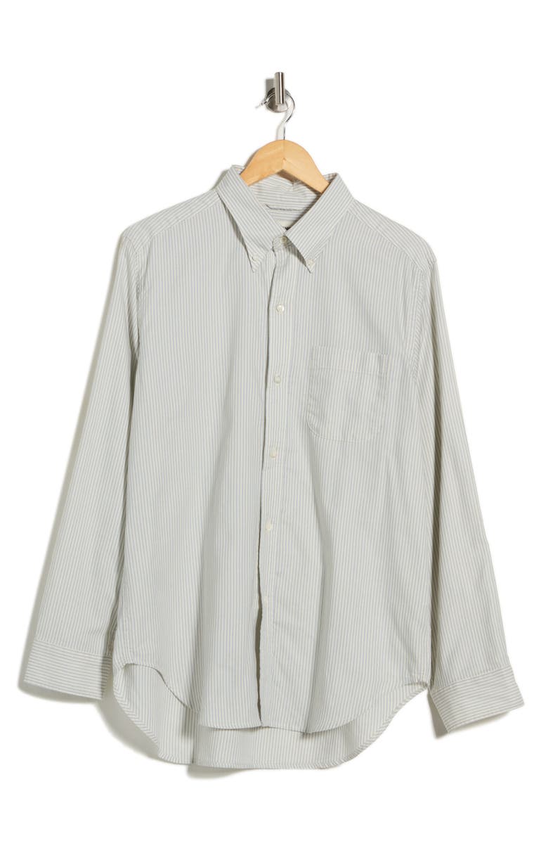 BUCK MASON Stripe California Oxford Button-Down Shirt, Alternate, color,