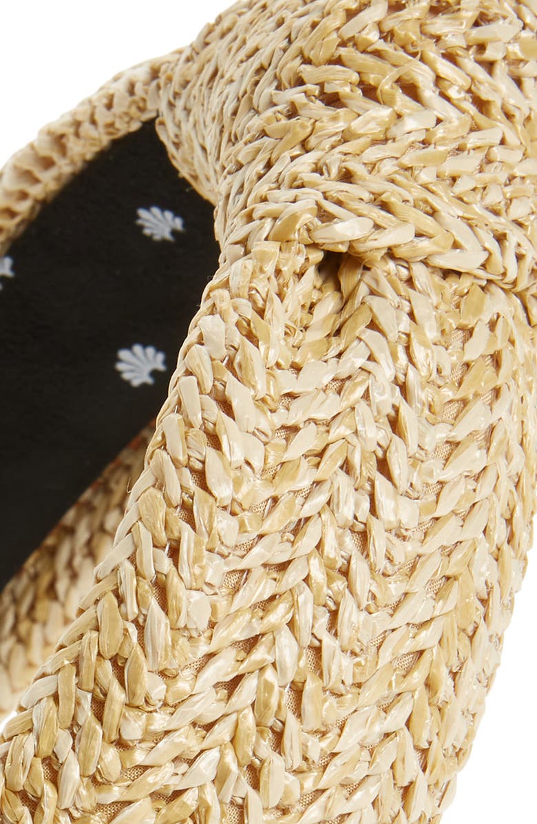Lele Sadoughi Raffia Knotted Headband, Alternate, color,