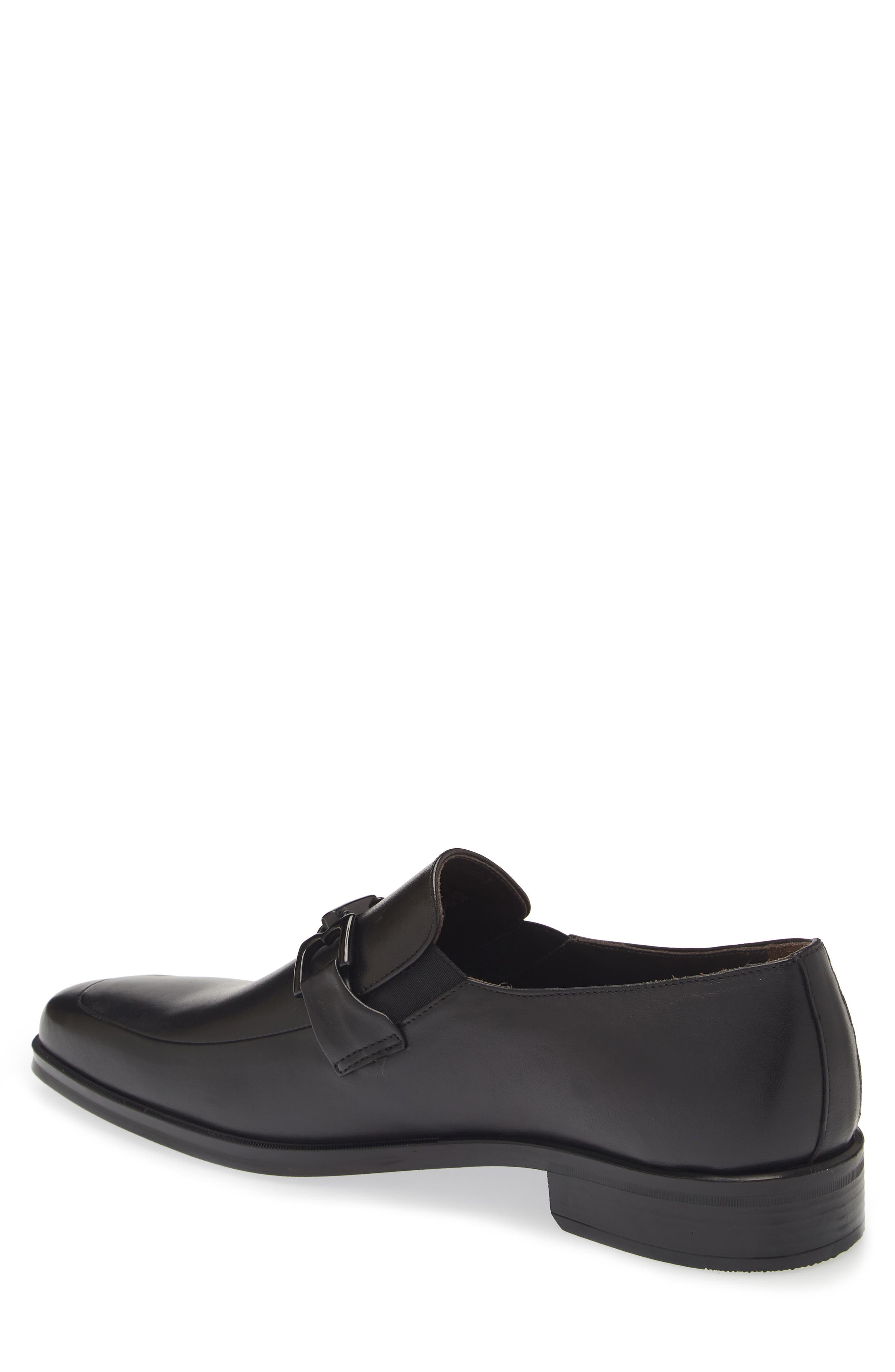 Bruno Magli Pitto Bit Loafer, Alternate, color, Black