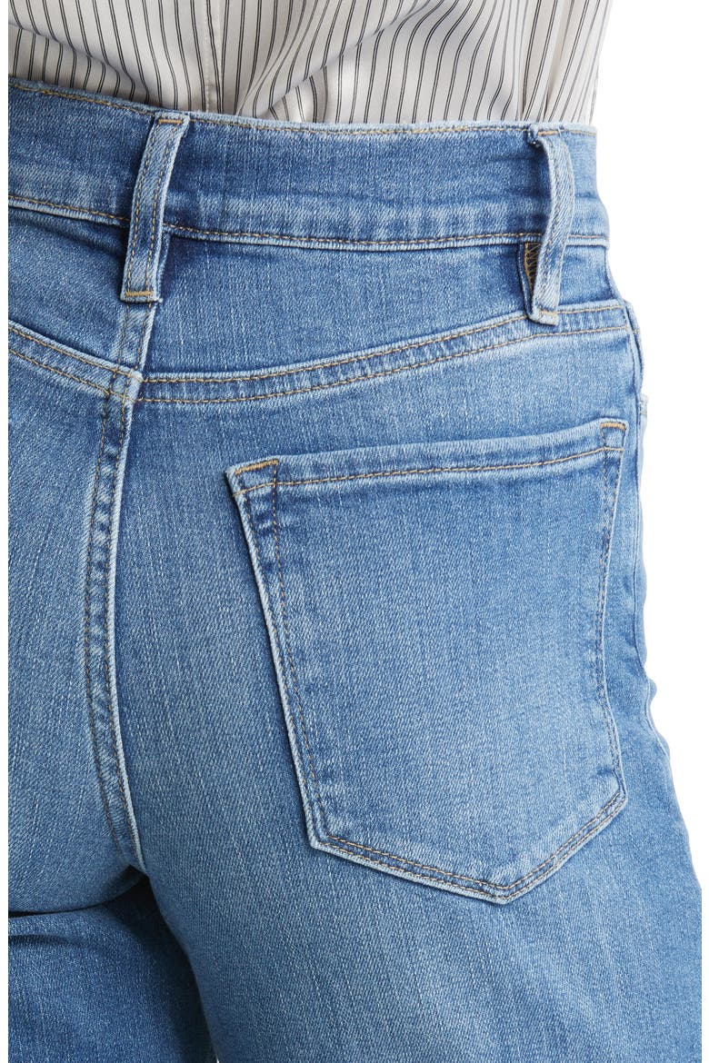 Le Pixie Palazzo Wide Leg Jeans, Alternate, color, DRIZZLE