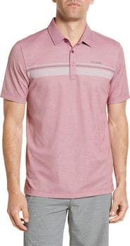 TravisMathew Over the Water Cotton Blend Performance Polo