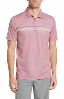 TravisMathew Over the Water Cotton Blend Performance Polo