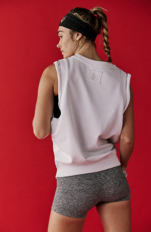 FREE PEOPLE FREE PEOPLE FP MOVEMENT FLUTTER COTTON TANK 