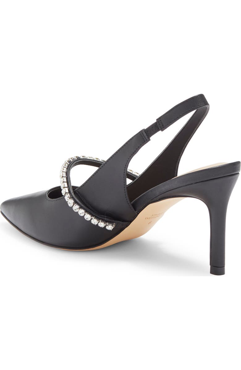 Stuart Weitzman Crystaline 75 Slingback Pump, Alternate, color,