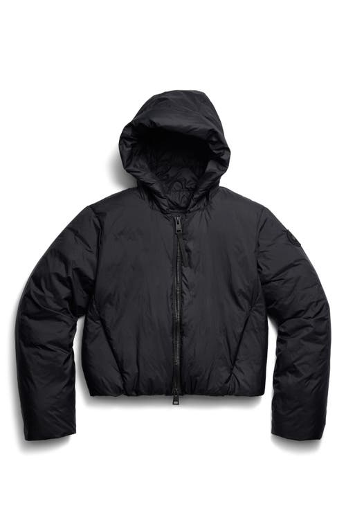 Canada Goose Elba Convertible Hooded Down Jacket In Black