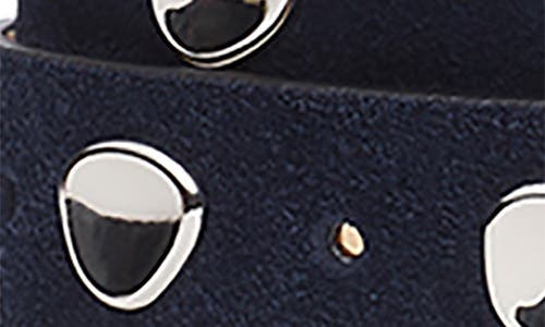 Rag & Bone Brynn Suede Belt In Blue