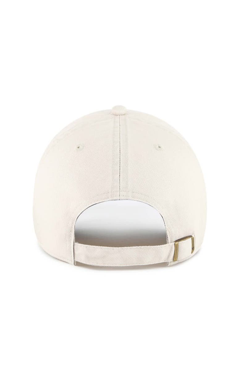 '47 Men's '47 Cream Virginia Cavaliers Grand Stand Clean Up Adjustable Hat, Alternate, color, 