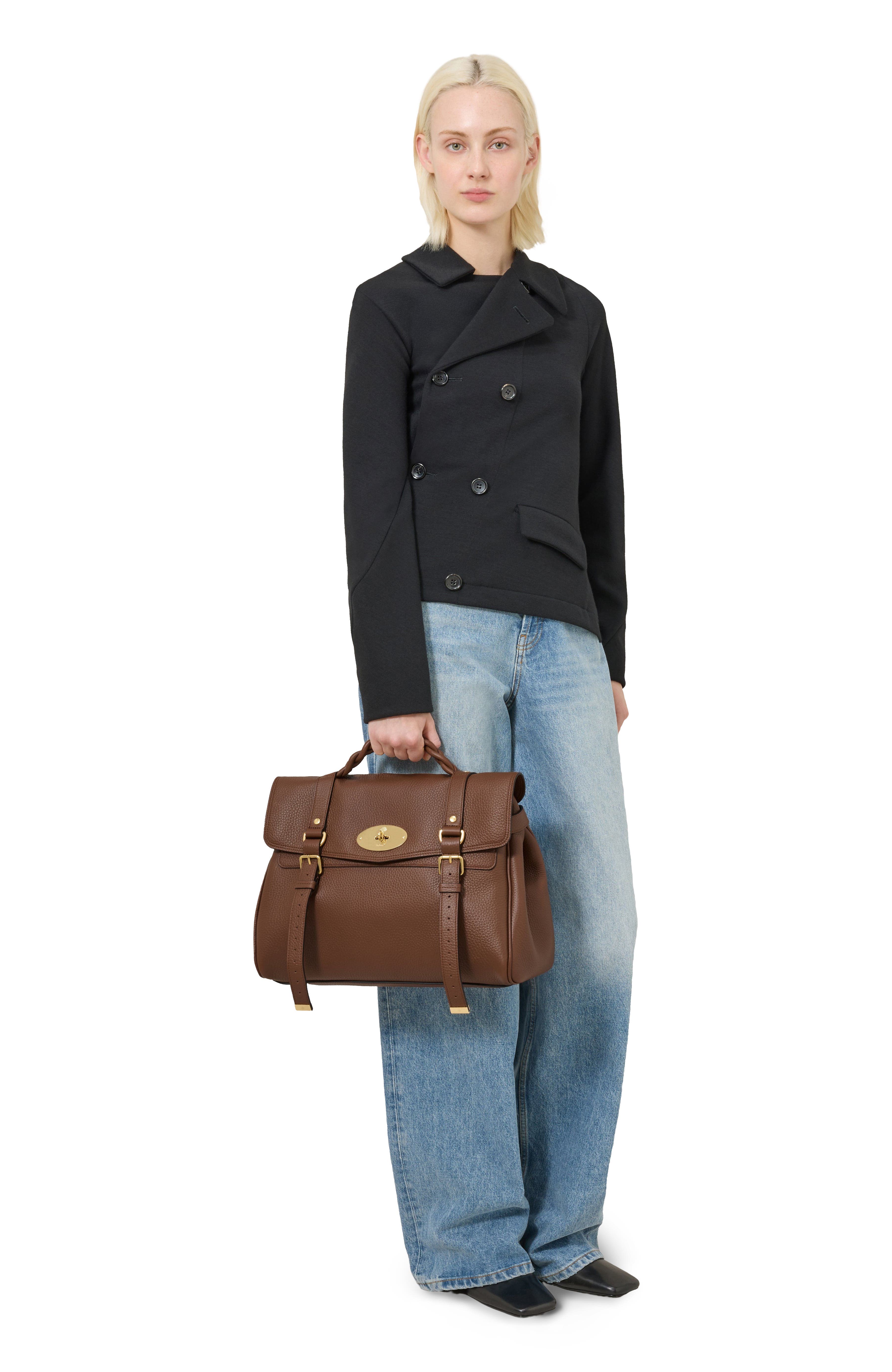 Mulberry Oversized Alexa, Alternate, color, Bright Oak