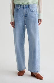 AG Hattie High Waist Ankle Barrel Leg Jeans