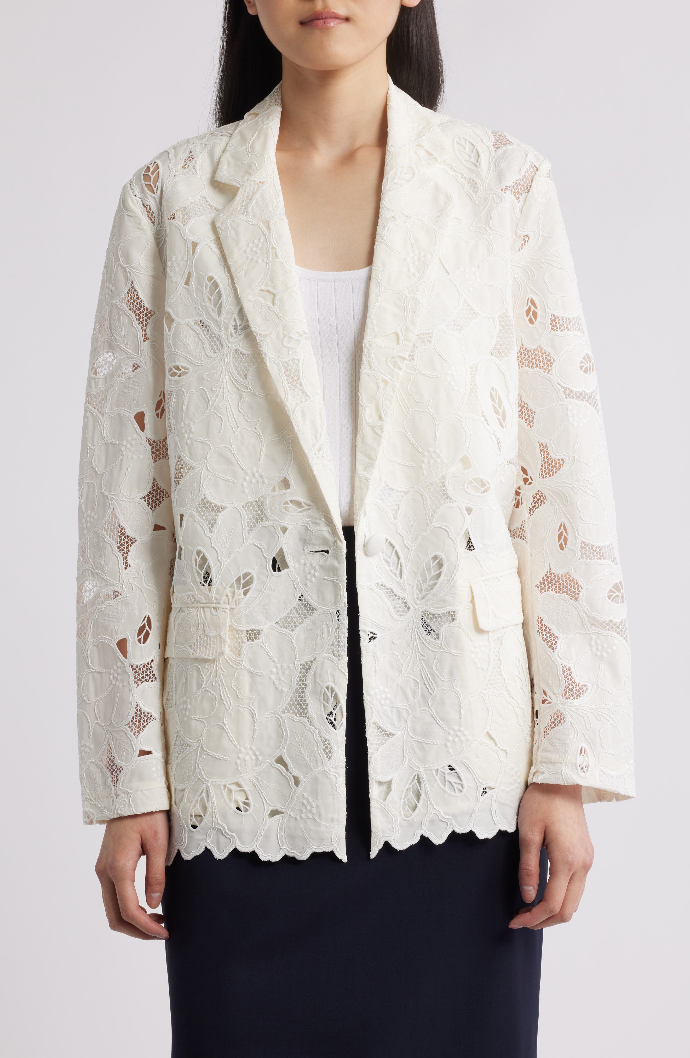 BOSS Jonara Lace Blazer