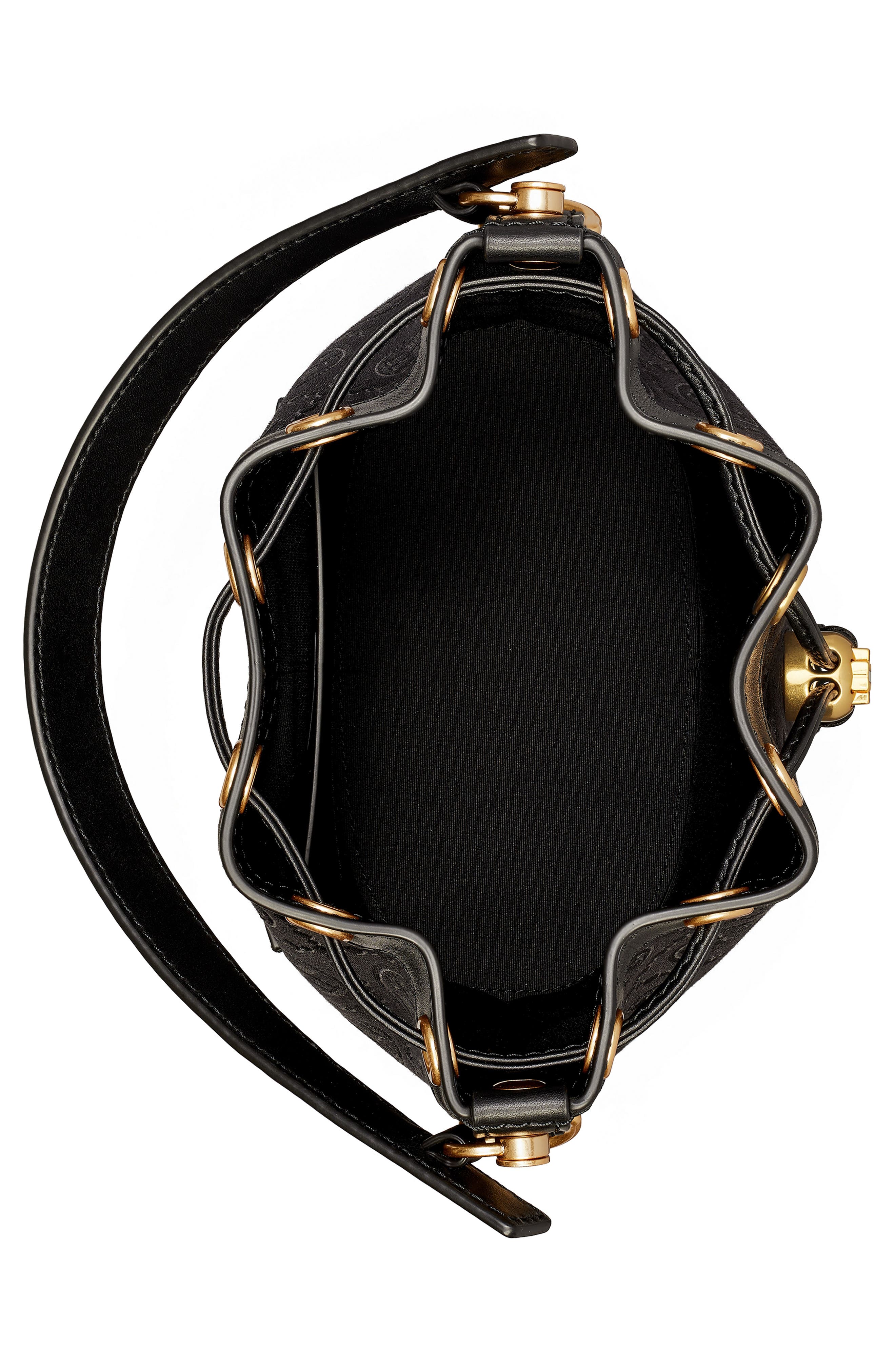 Tory Burch T Monogram Bucket Bag, Alternate, color, 