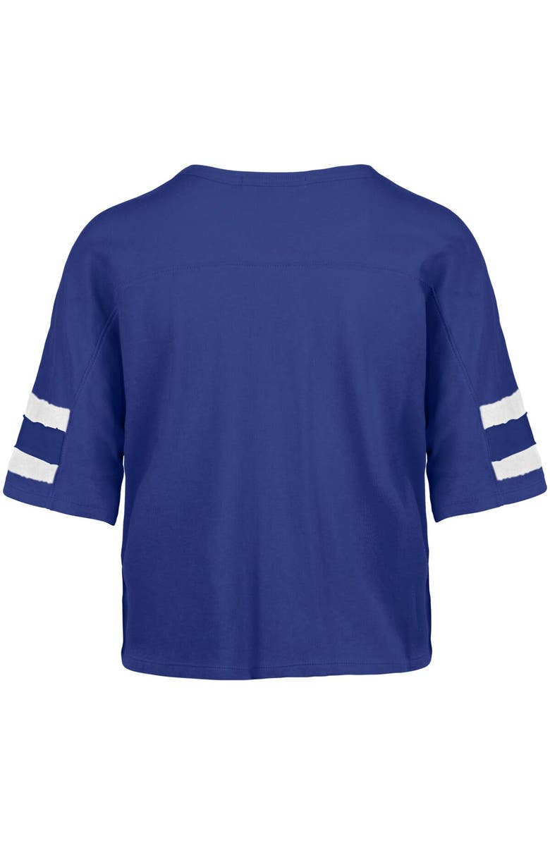 '47 Women's '47 Royal Indianapolis Colts Premier Scout Cropped V-Neck T-Shirt, Alternate, color, Royal