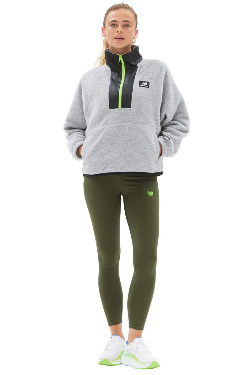 New Balance AT Spinnex Half Zip Fleece Pullover, Alternate, color, 