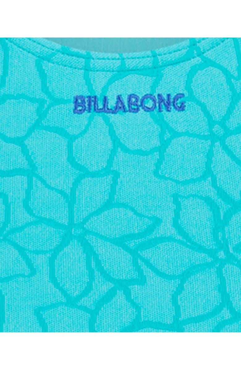 Billabong Kids' Wander Over Cutout One-Piece Swimsuit, Alternate, color, Ocean Eyes