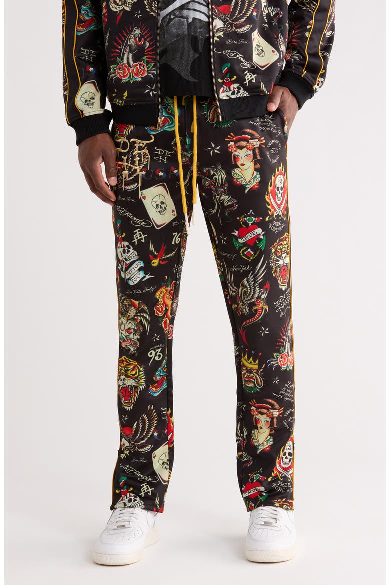 Flashboard Track Pants, Main, color, BLACK