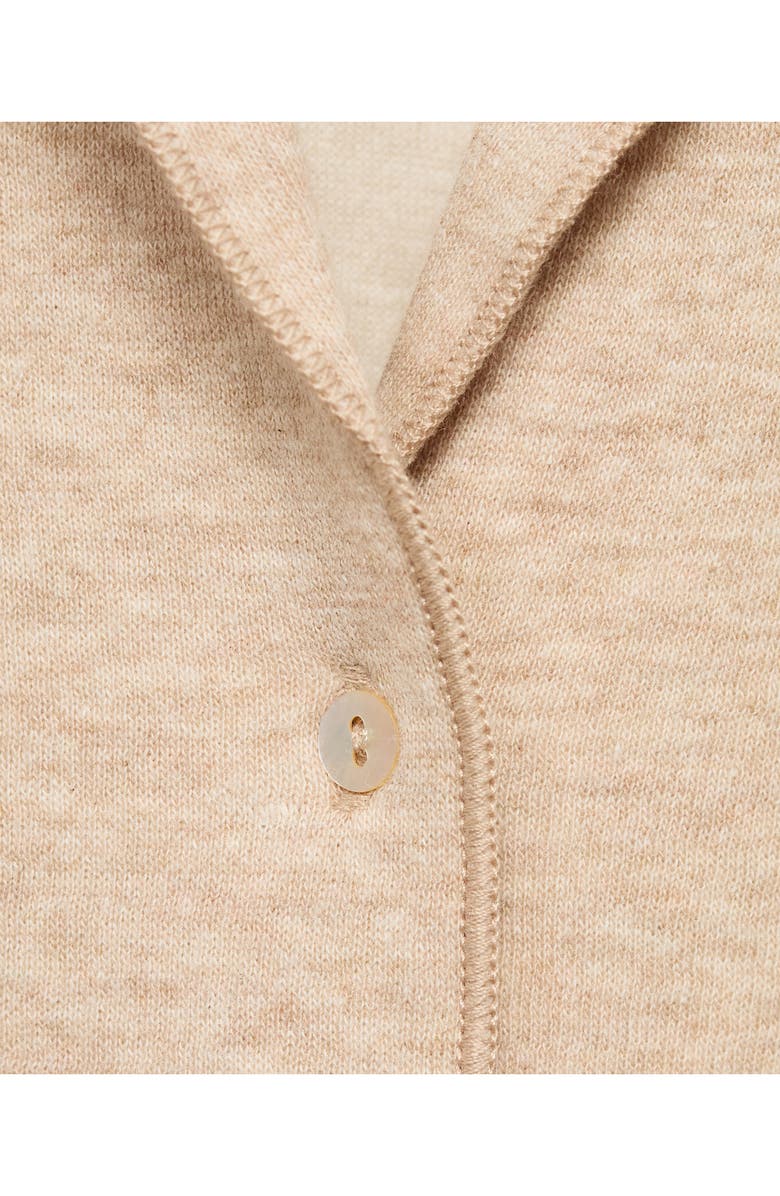 MANGO Double Face Cotton Shirt, Alternate, color, Light/ Pastel Brown