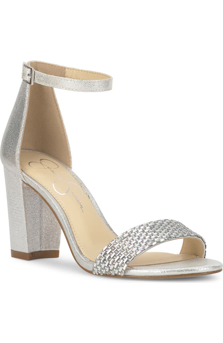 Jessica Simpson Sahino Sandal, Main, color, Silver