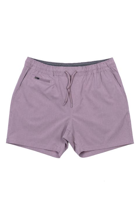 Hybrid Elastic Waist Shorts