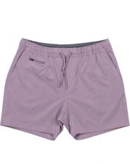 BURNSIDE Hybrid Elastic Waist Shorts