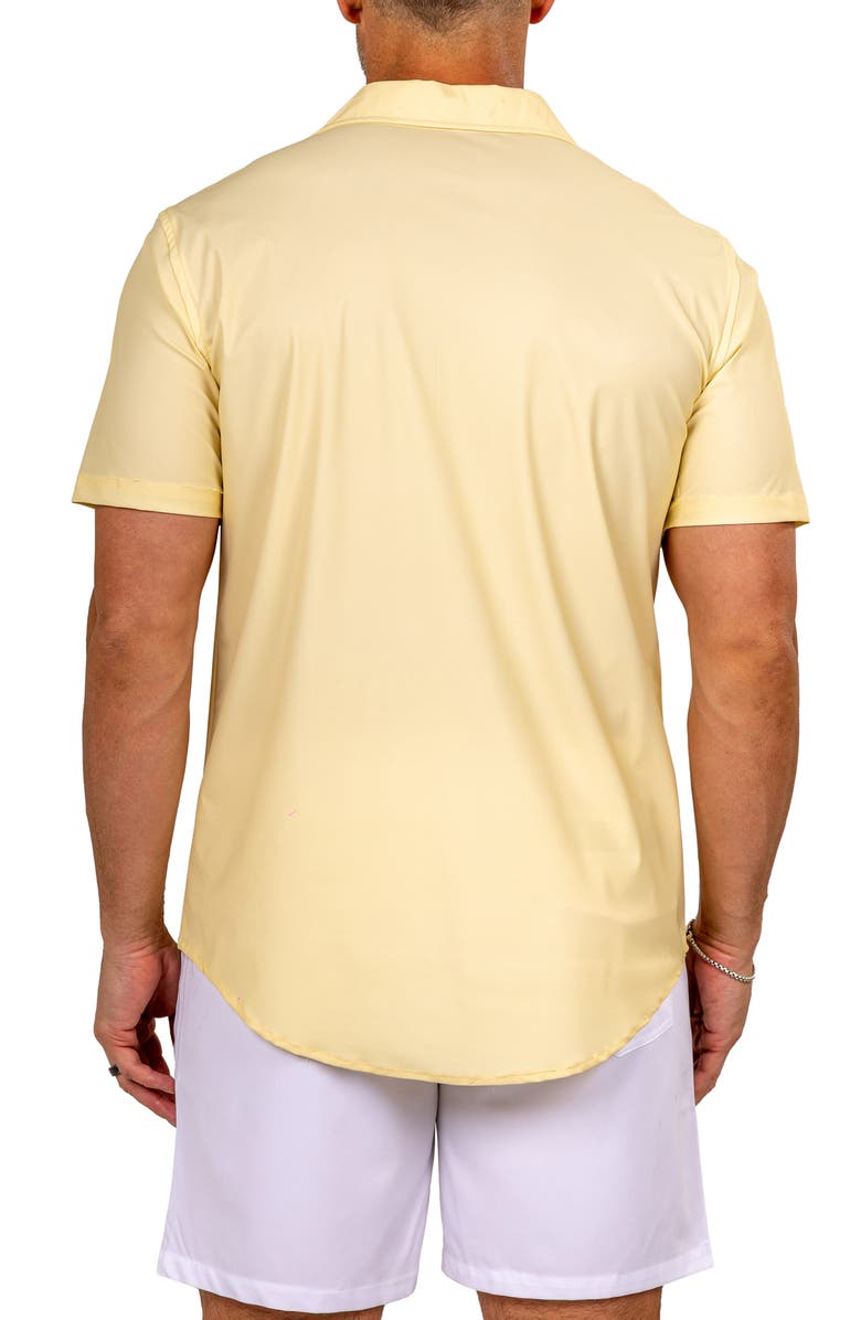 Maceoo Marthy White Camp Shirt, Alternate, color, 