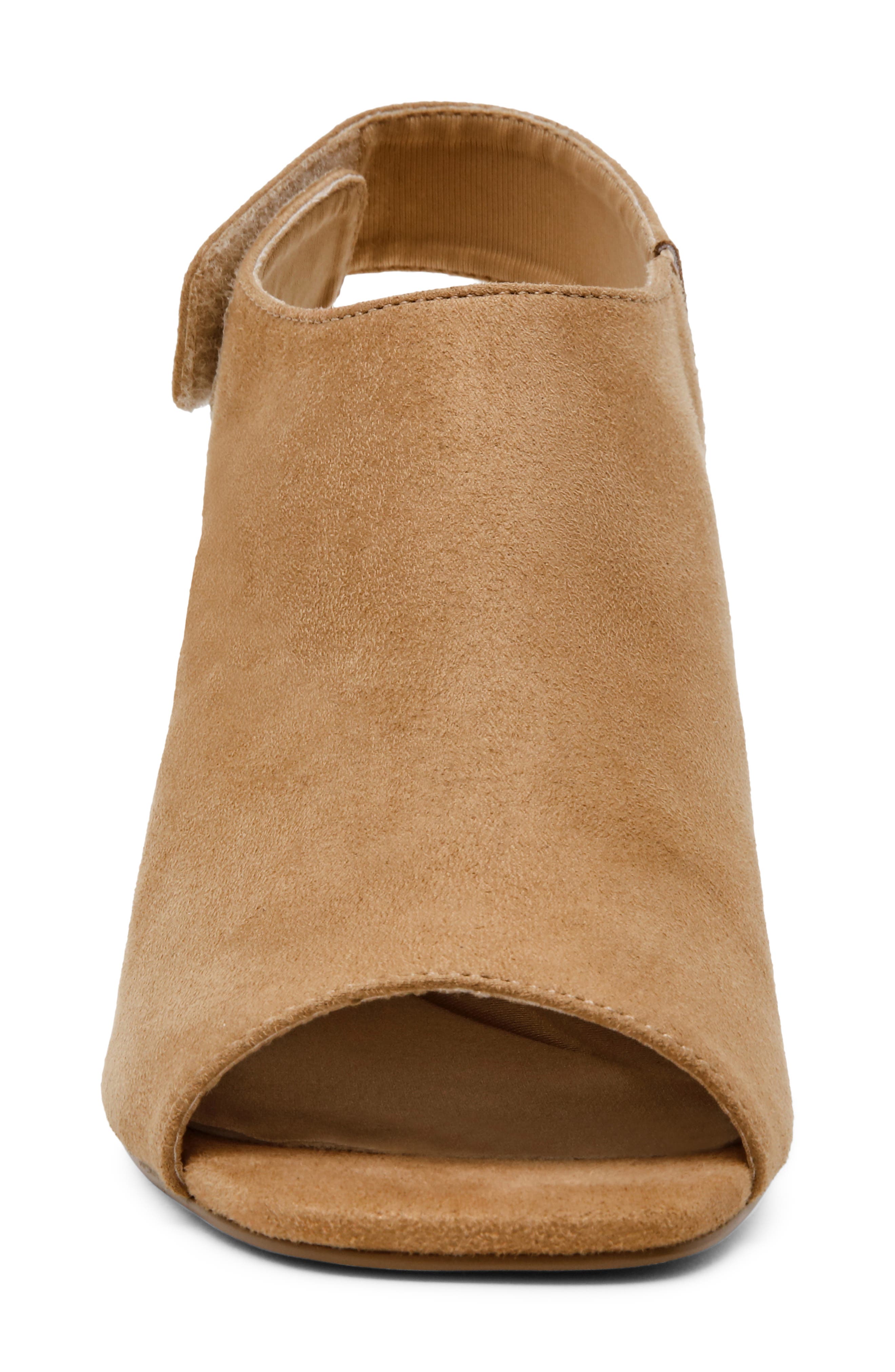 Semana Ankle Strap Sandal, Alternate, color, SAND SUEDE