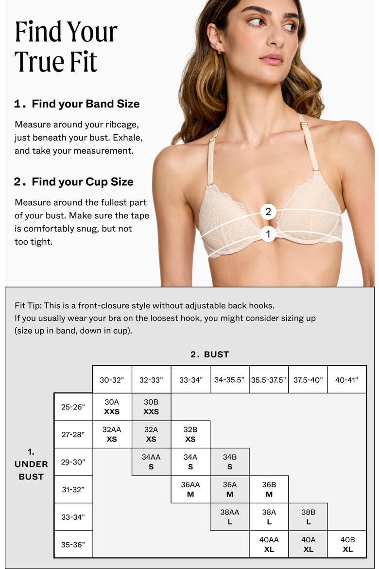 Lace Racerback Lift Up Bra, Alternate, color, Sand