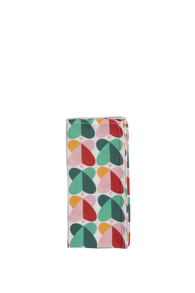 Large Napkins Set Of 6 (45X45) Farfalle Multicolor, Main, color, Farfalle Multicolor